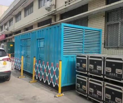 贵港静音发电机租赁